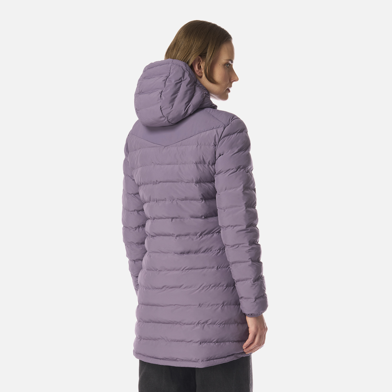 CHAQUETA MUJER SNOWMASS LONG STEAM-PRO HOODY JACKET VIOLETA LIPPI I26 - 3