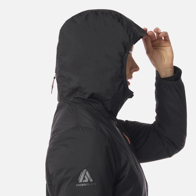 CHAQUETA MUJER SPRY STEAM-PRO HOODY JACKET NEGRO LIPPI - 6
