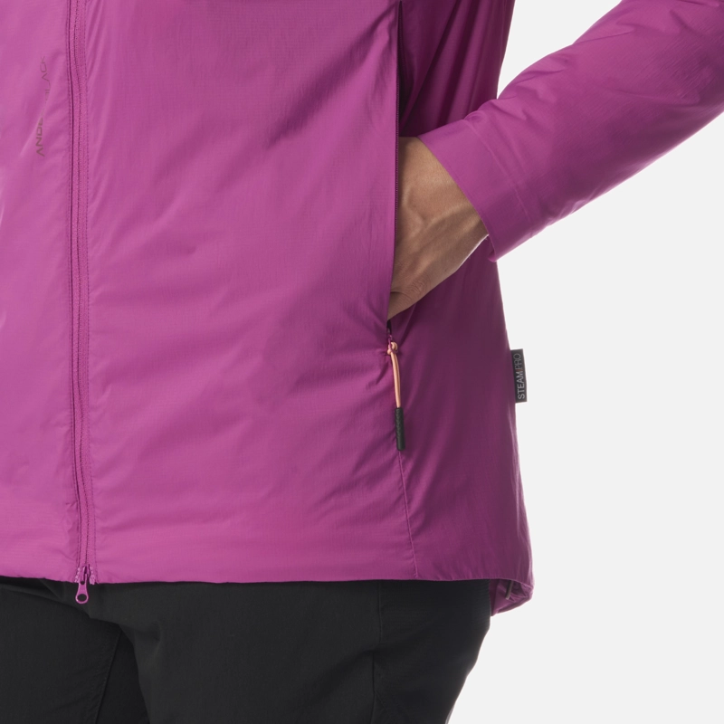 CHAQUETA MUJER SPRY STEAM-PRO HOODY JACKET PURPURA LIPPI - 5