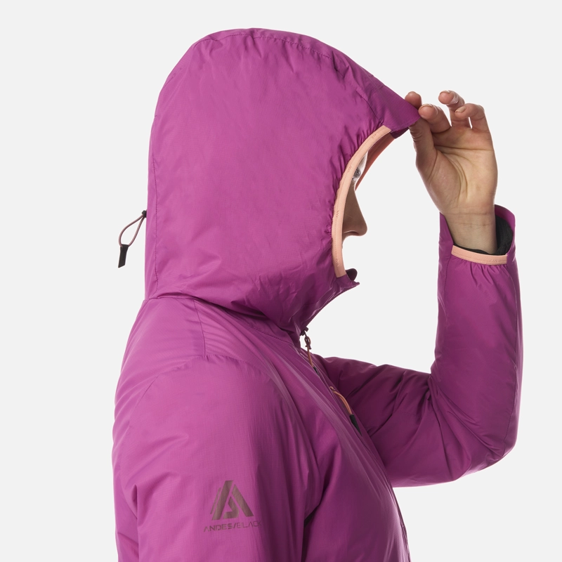 CHAQUETA MUJER SPRY STEAM-PRO HOODY JACKET PURPURA LIPPI - 6