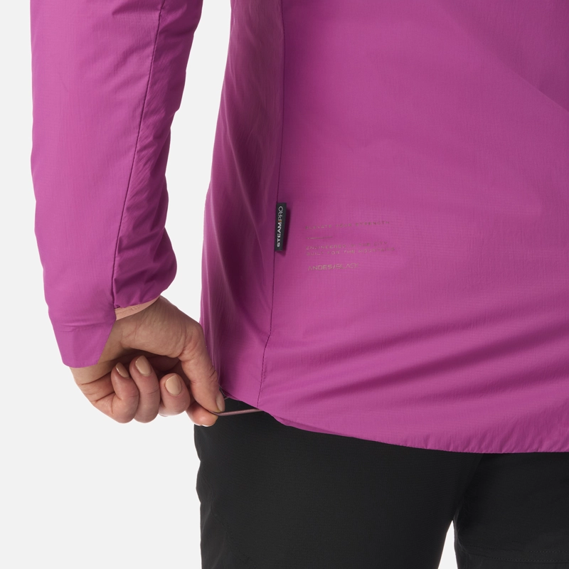 CHAQUETA MUJER SPRY STEAM-PRO HOODY JACKET PURPURA LIPPI - 7