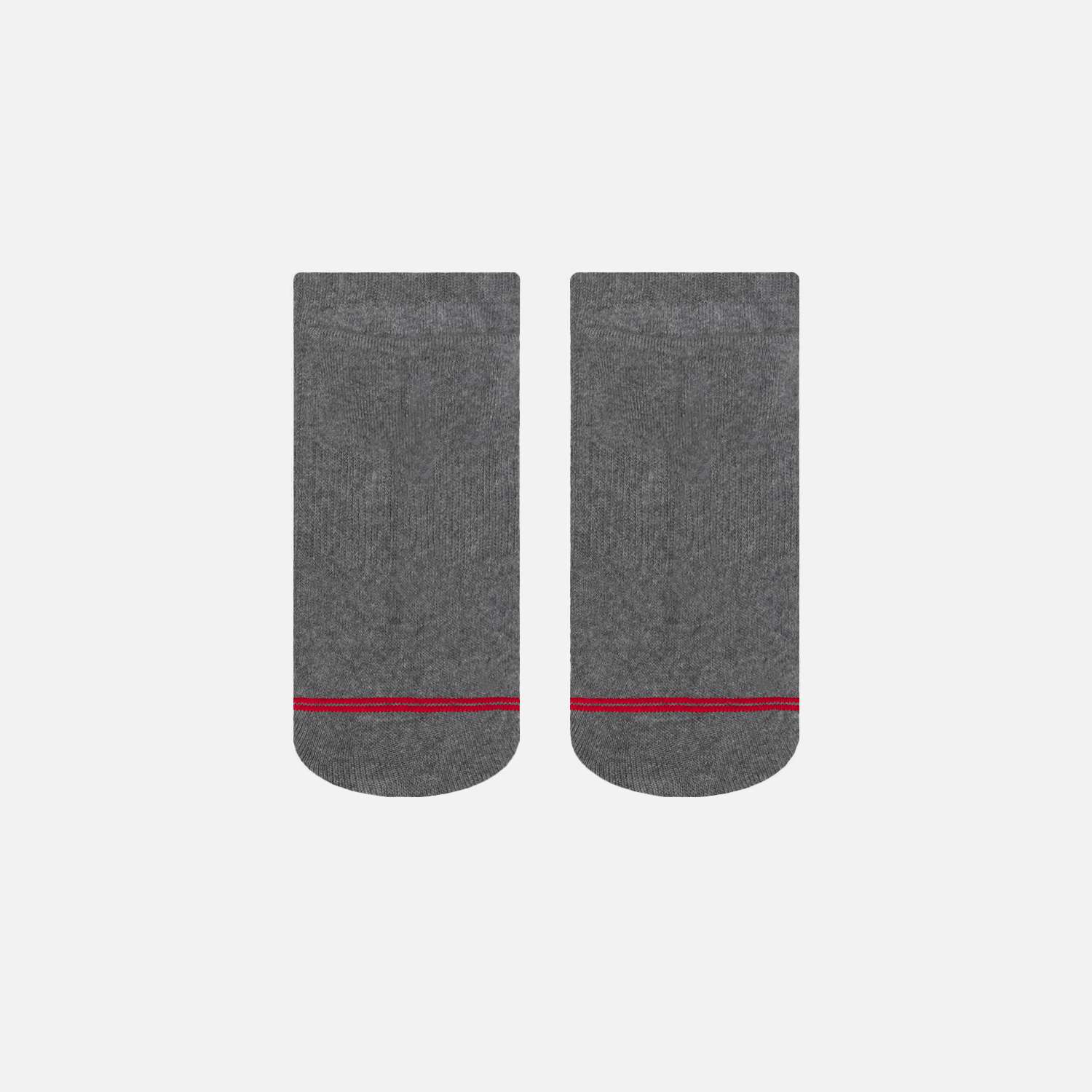 CALCETIN UNISEX LOGO LIPPI PACK NO SHOW GRIS LIPPI I26 - 3