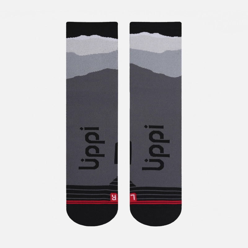 CALCETIN MUJER ANDES RUN SOCKS MID NEGRO LIPPI I26 - 2