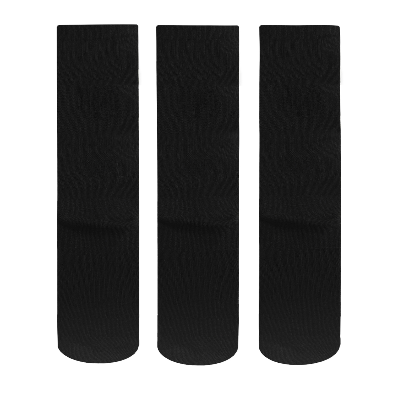 CALCETIN UNISEX LAS TRES PUNTAS PACK MEDIO NEGRO HAKA HONU I26 - 2