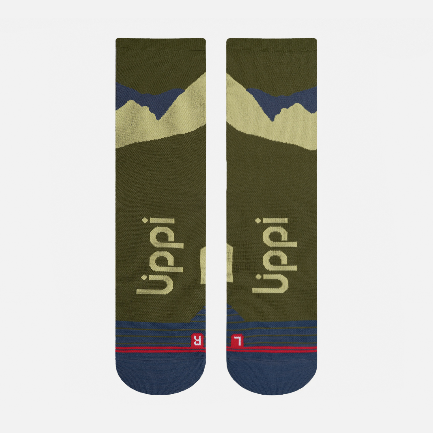 CALCETIN HOMBRE ANDES RUN SOCKS MID VERDE MUSGO LIPPI I26 - 2