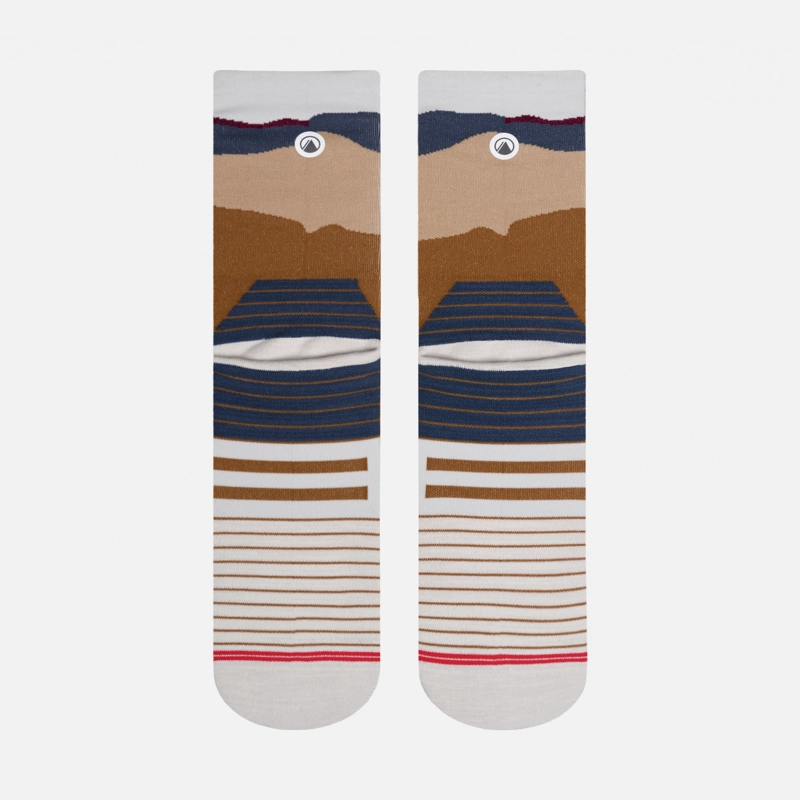 CALCETIN HOMBRE ANDES RUN SOCKS MID GRIS CLARO LIPPI I26 - 3