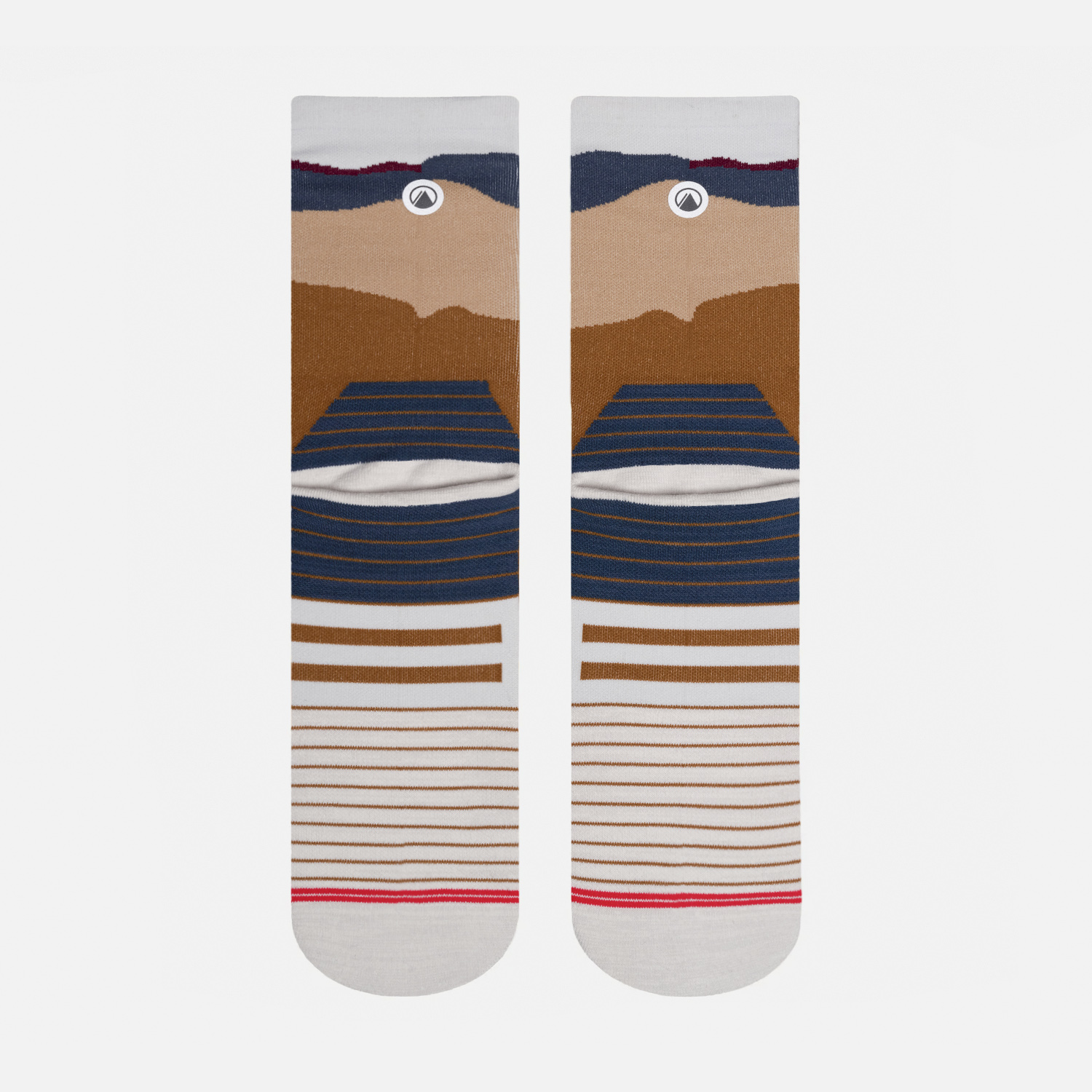 CALCETIN HOMBRE ANDES RUN SOCKS MID GRIS CLARO LIPPI I26 - 3