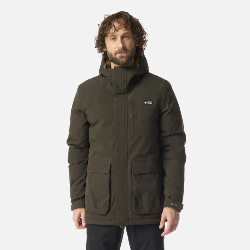 CHAQUETA HOMBRE DILUVIO VERDE MILITAR HAKA HONU - 1