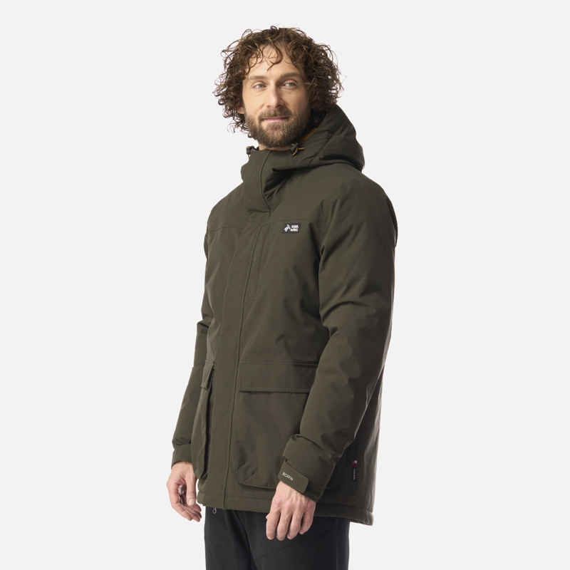 CHAQUETA HOMBRE DILUVIO VERDE MILITAR HAKA HONU - 2