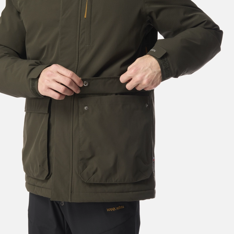 CHAQUETA HOMBRE DILUVIO VERDE MILITAR HAKA HONU - 6