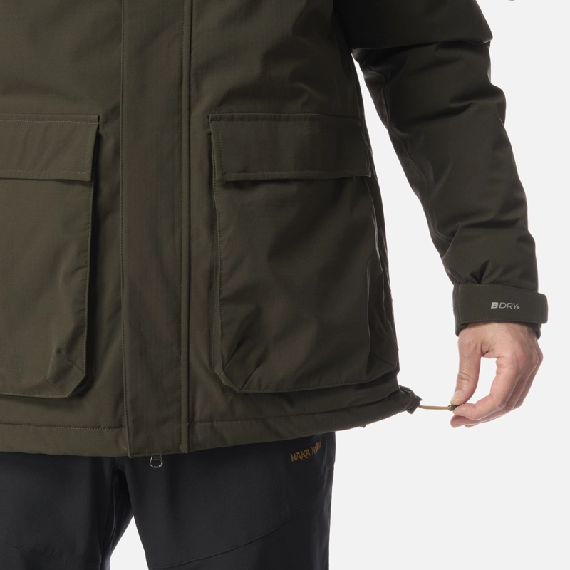CHAQUETA HOMBRE DILUVIO VERDE MILITAR HAKA HONU - 8