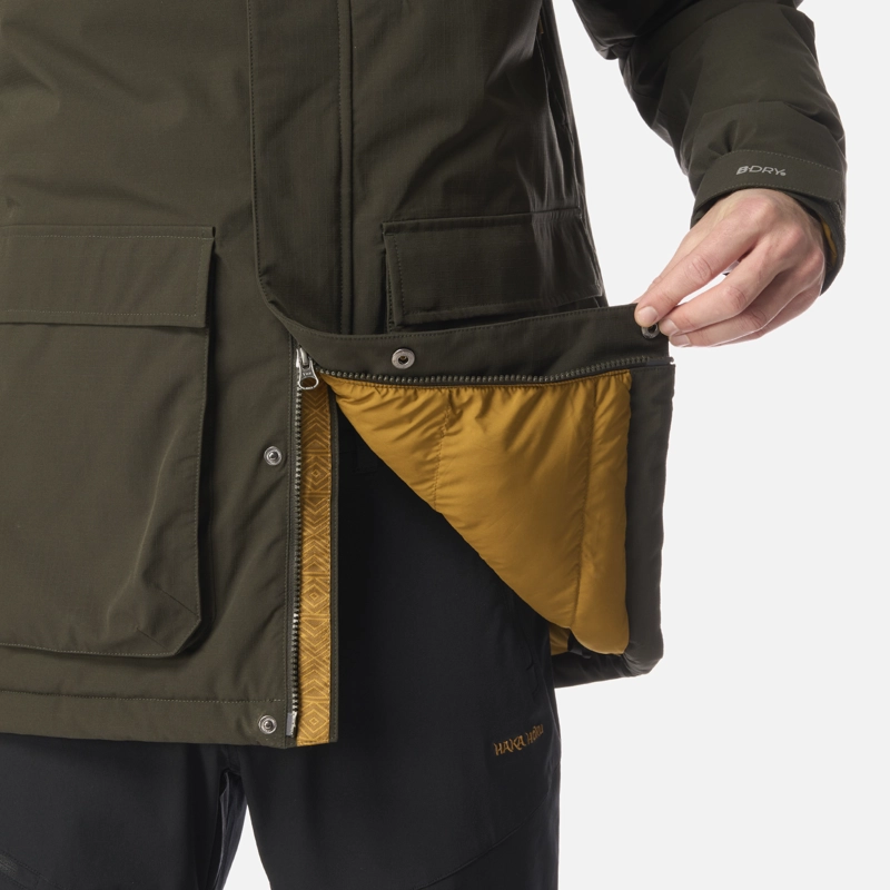 CHAQUETA HOMBRE DILUVIO VERDE MILITAR HAKA HONU - 9