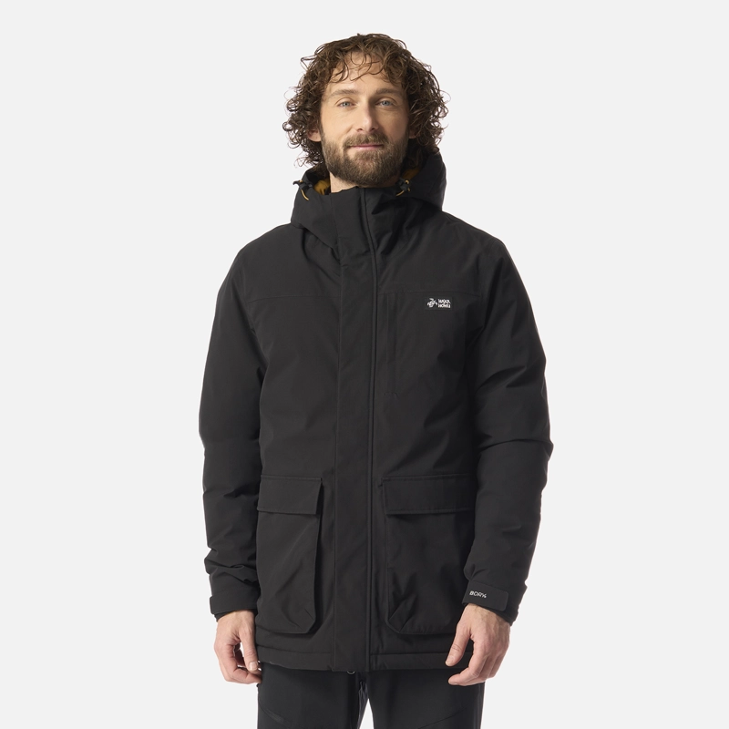 CHAQUETA HOMBRE DILUVIO NEGRO HAKA HONU - 1