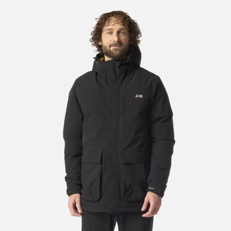 CHAQUETA HOMBRE DILUVIO NEGRO HAKA HONU - 1