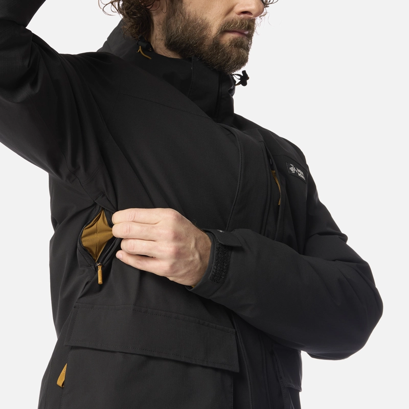 CHAQUETA HOMBRE DILUVIO NEGRO HAKA HONU - 5