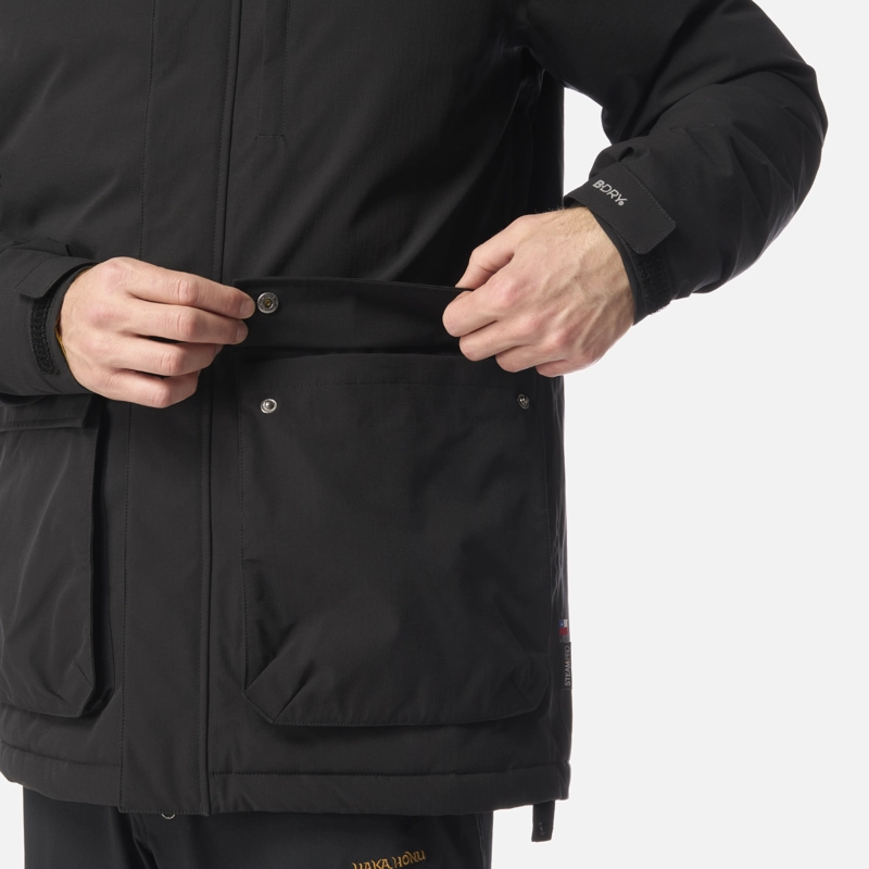 CHAQUETA HOMBRE DILUVIO NEGRO HAKA HONU - 6