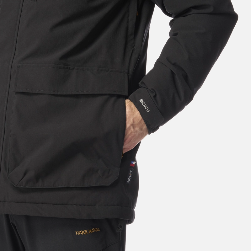 CHAQUETA HOMBRE DILUVIO NEGRO HAKA HONU - 7