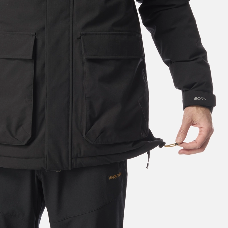 CHAQUETA HOMBRE DILUVIO NEGRO HAKA HONU - 8