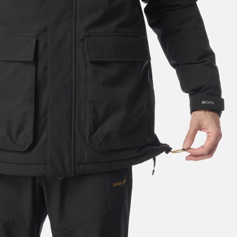 CHAQUETA HOMBRE DILUVIO NEGRO HAKA HONU - 8
