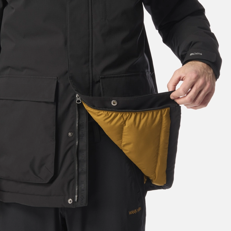 CHAQUETA HOMBRE DILUVIO NEGRO HAKA HONU - 9