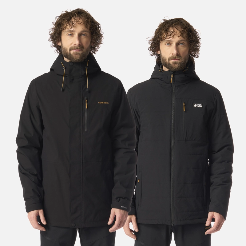 CHAQUETA HOMBRE PERRO GUAPO PRO NEGRO HAKA HONU - 1