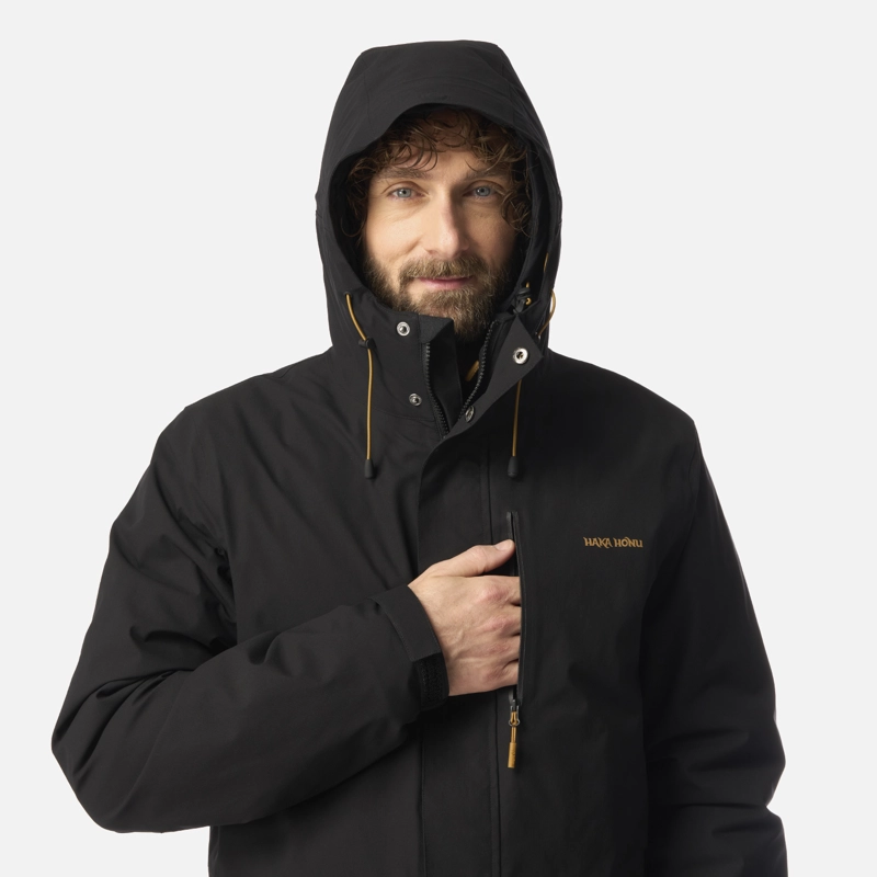 CHAQUETA HOMBRE PERRO GUAPO PRO NEGRO HAKA HONU - 5