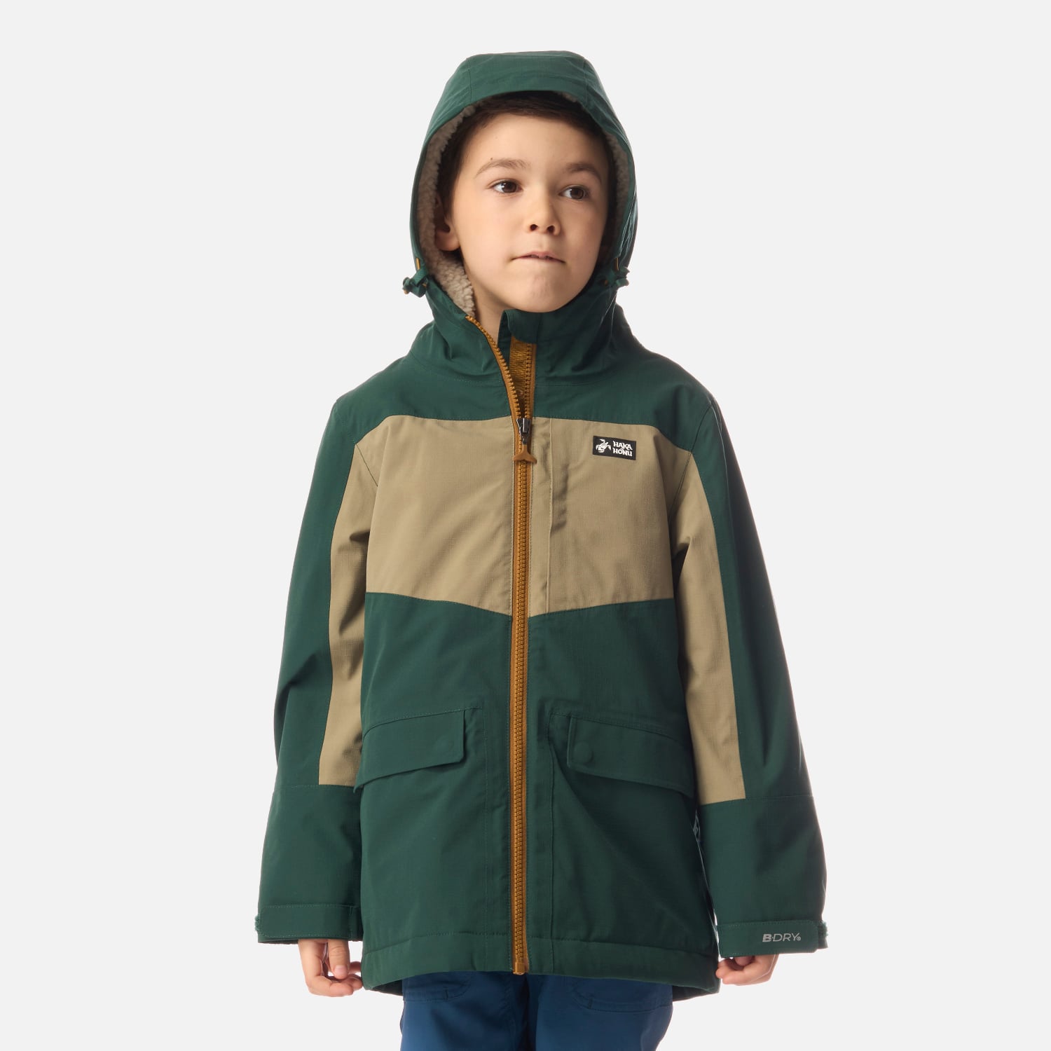 CHAQUETA NIÑO MINI DILUVIO ESMERALDA HAKA HONU I26 - 1