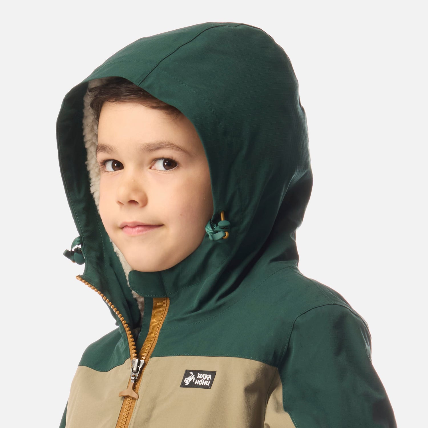 CHAQUETA NIÑO MINI DILUVIO ESMERALDA HAKA HONU I26 - 4