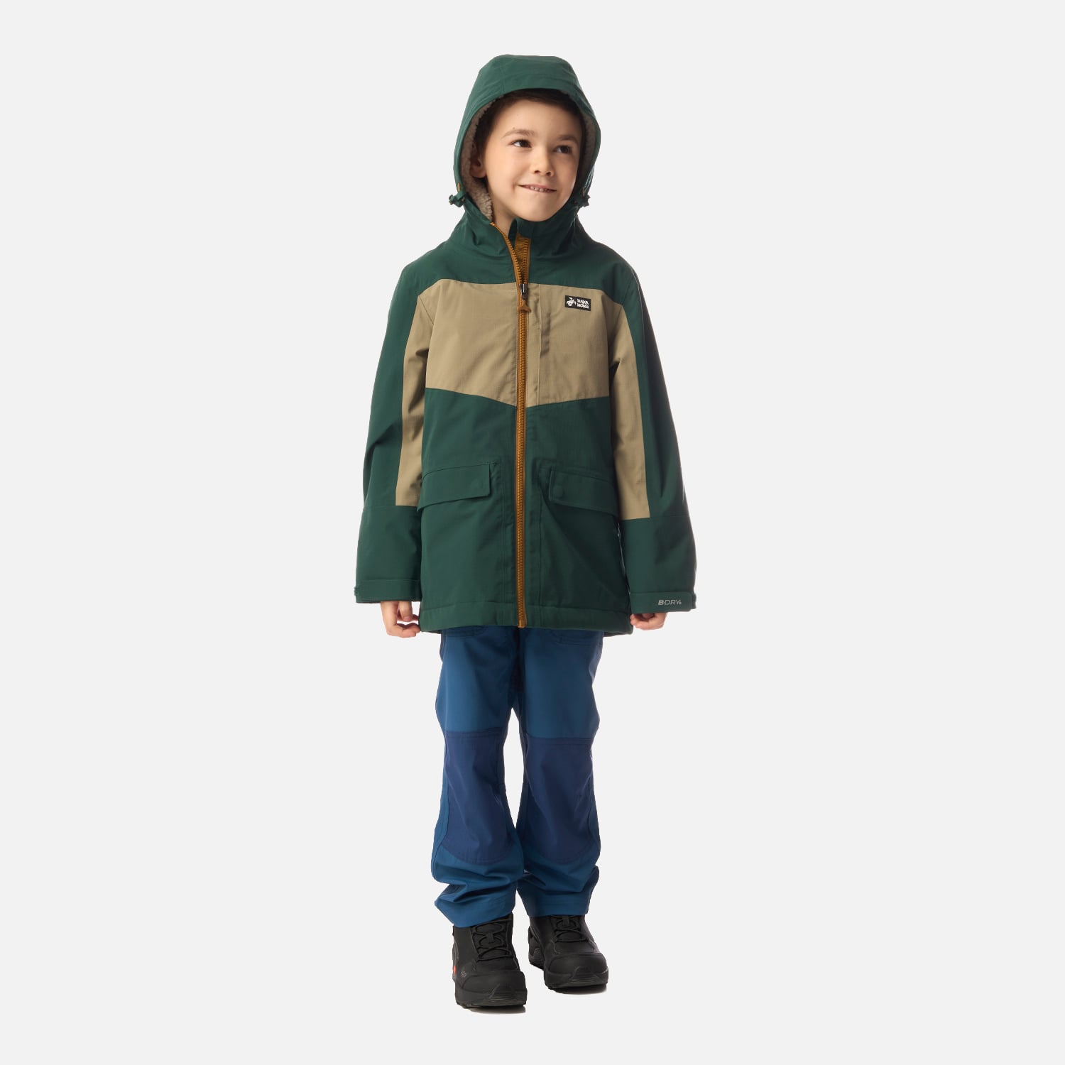 CHAQUETA NIÑO MINI DILUVIO ESMERALDA HAKA HONU I26 - 6