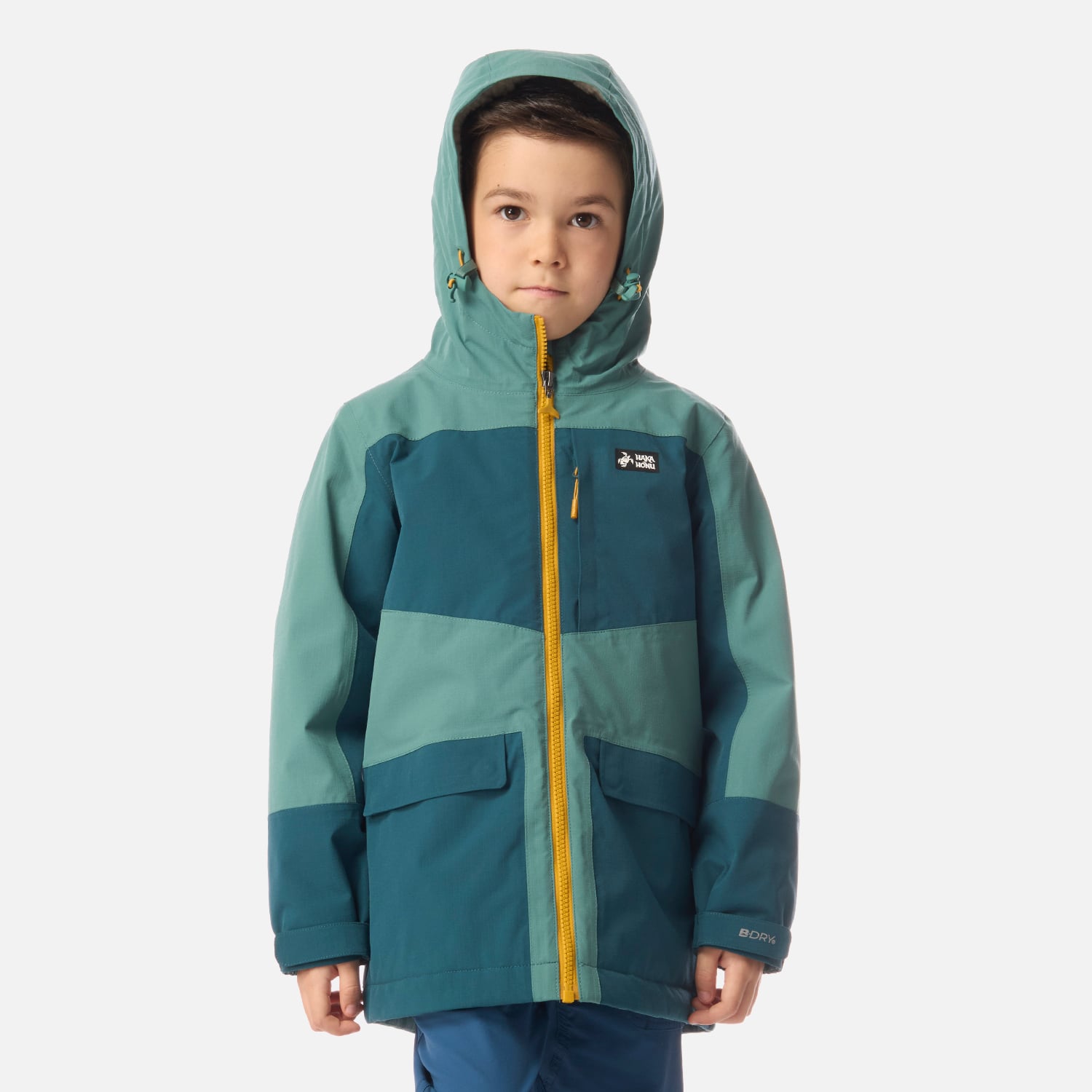 CHAQUETA NIÑO MINI DILUVIO TURQUESA HAKA HONU I26 - 1
