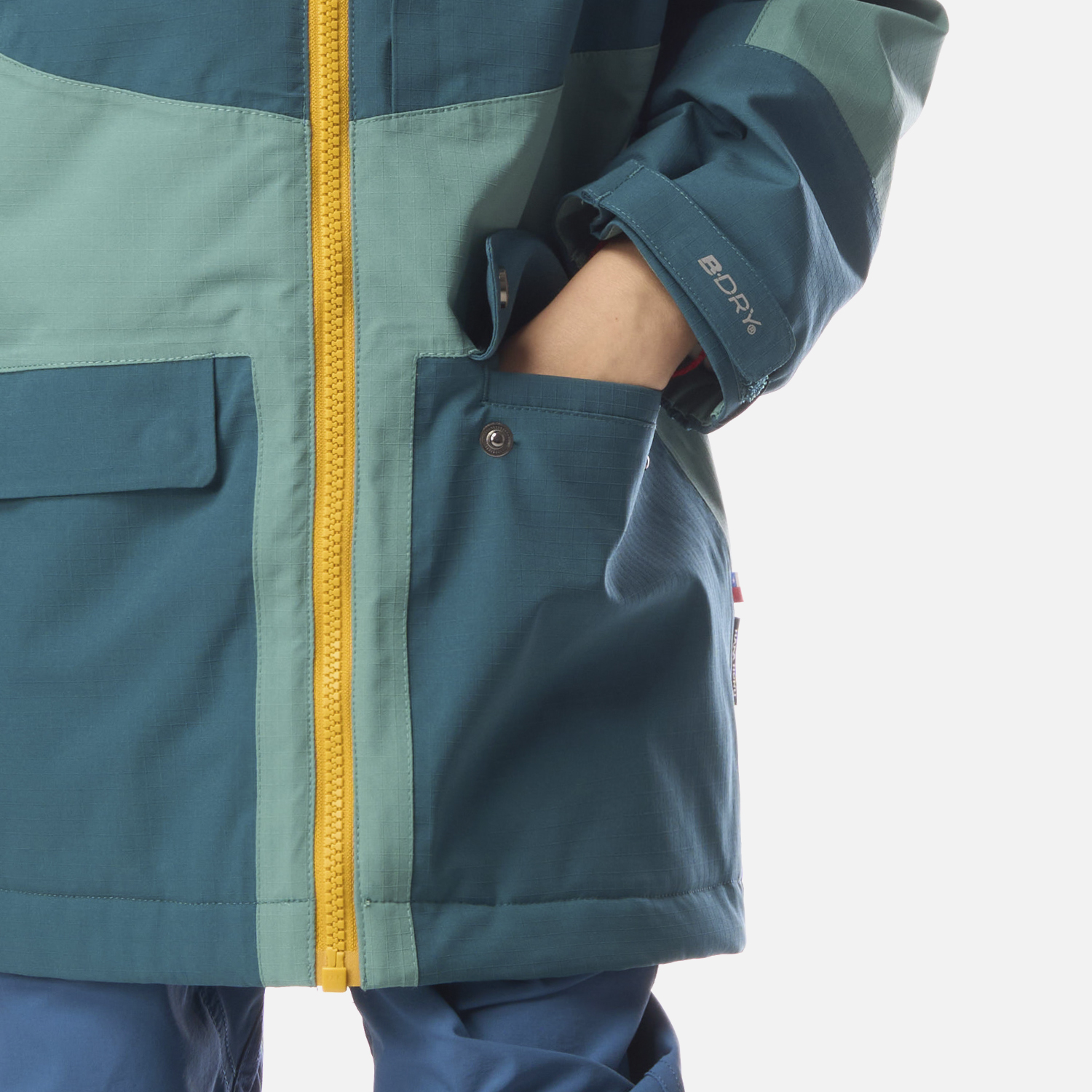 CHAQUETA NIÑO MINI DILUVIO TURQUESA HAKA HONU I26 - 5