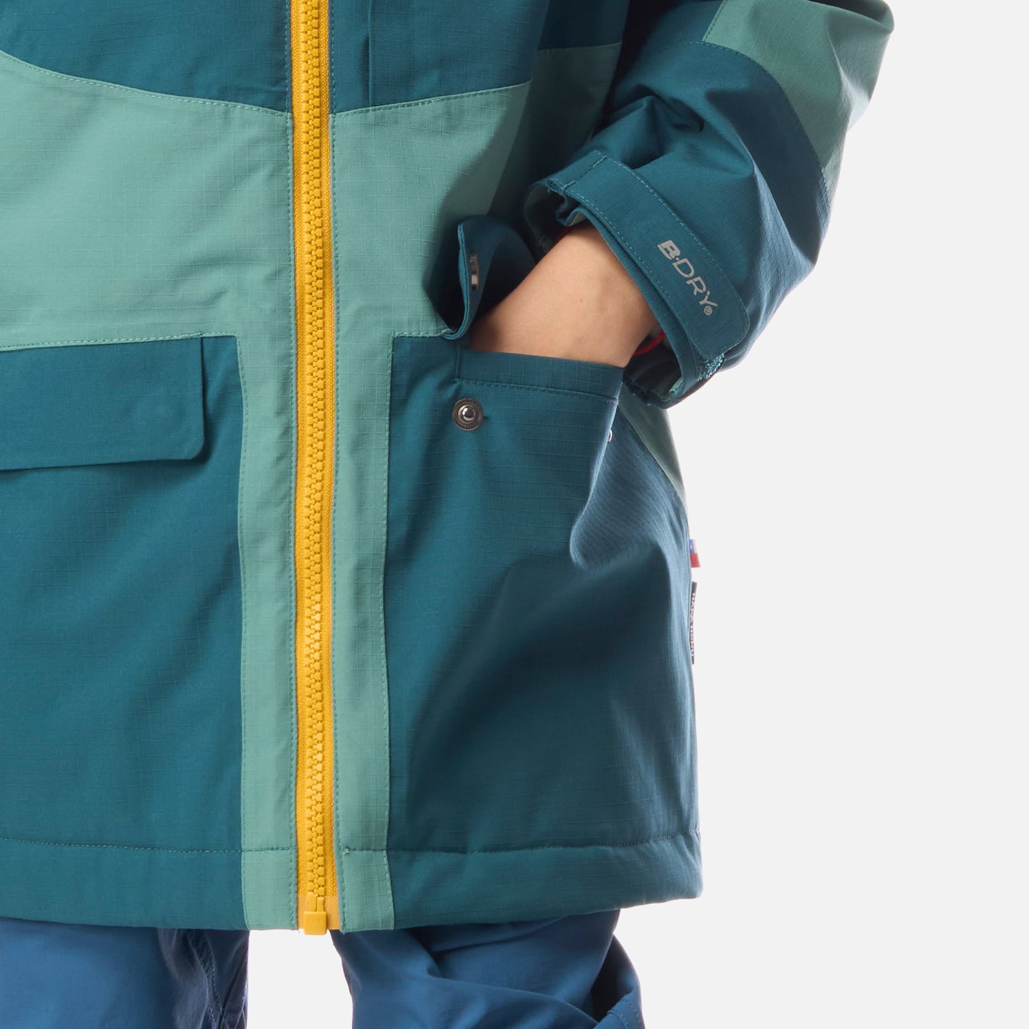 CHAQUETA NIÑO MINI DILUVIO TURQUESA HAKA HONU I26 - 5