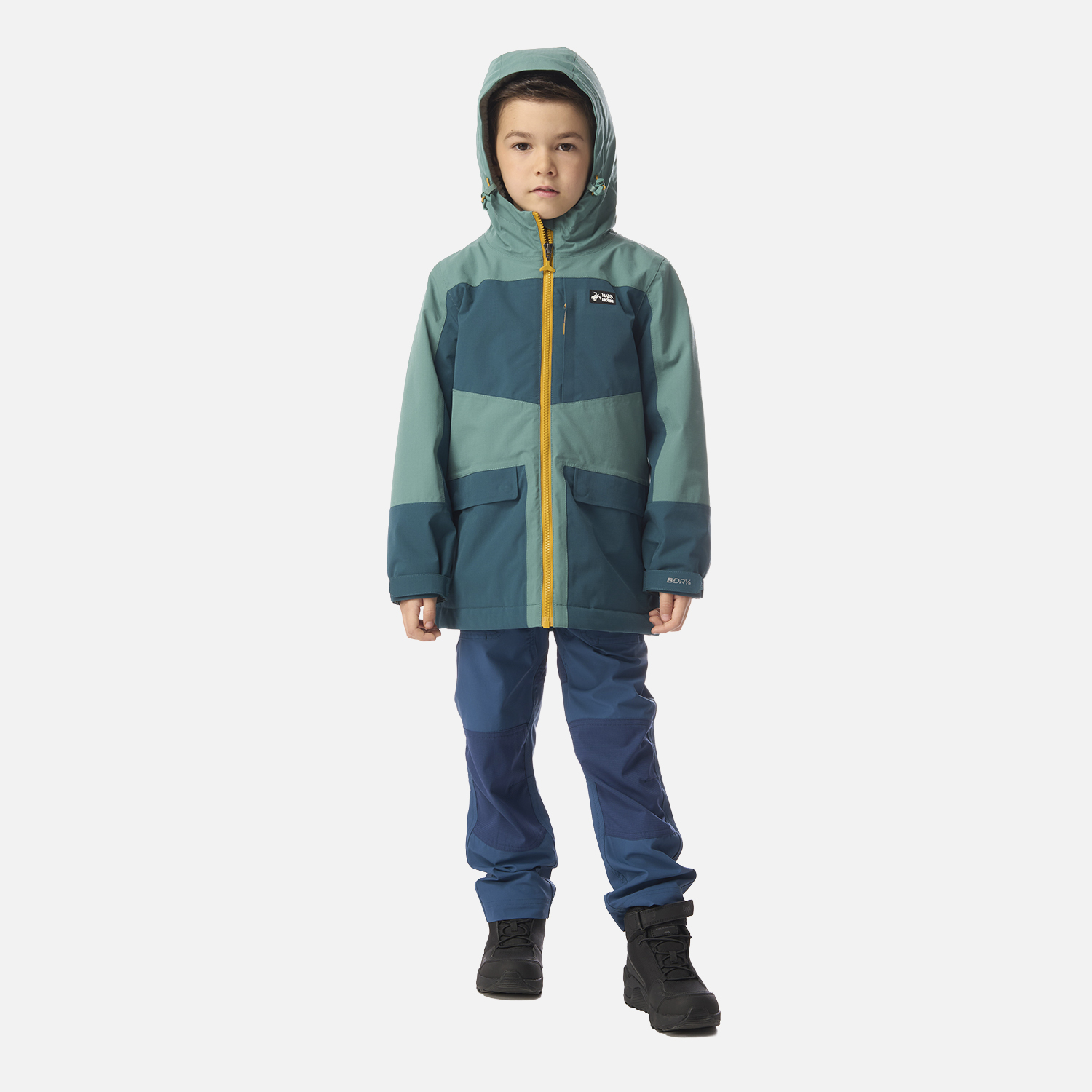 CHAQUETA NIÑO MINI DILUVIO TURQUESA HAKA HONU I26 - 6