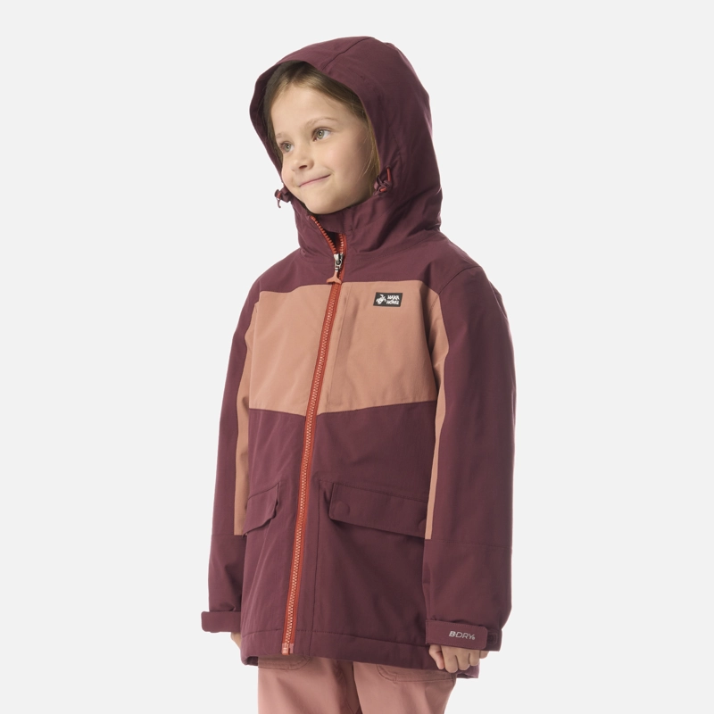 CHAQUETA NIÑA MINI DILUVIO BURDEO HAKA HONU - 2