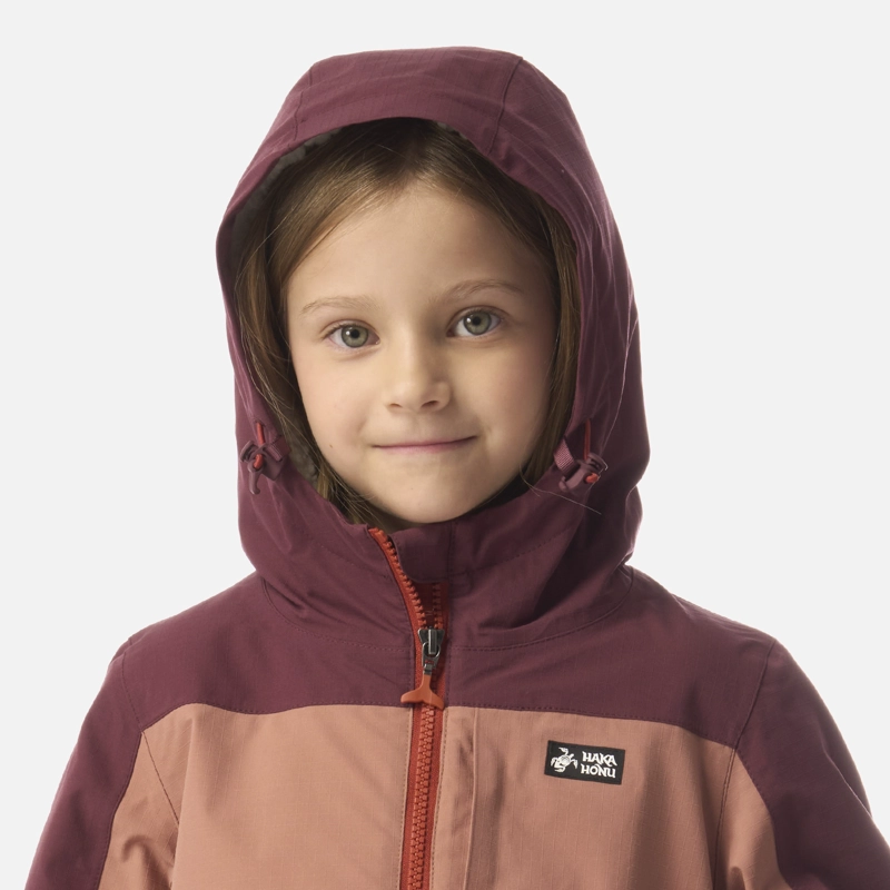 CHAQUETA NIÑA MINI DILUVIO BURDEO HAKA HONU - 4