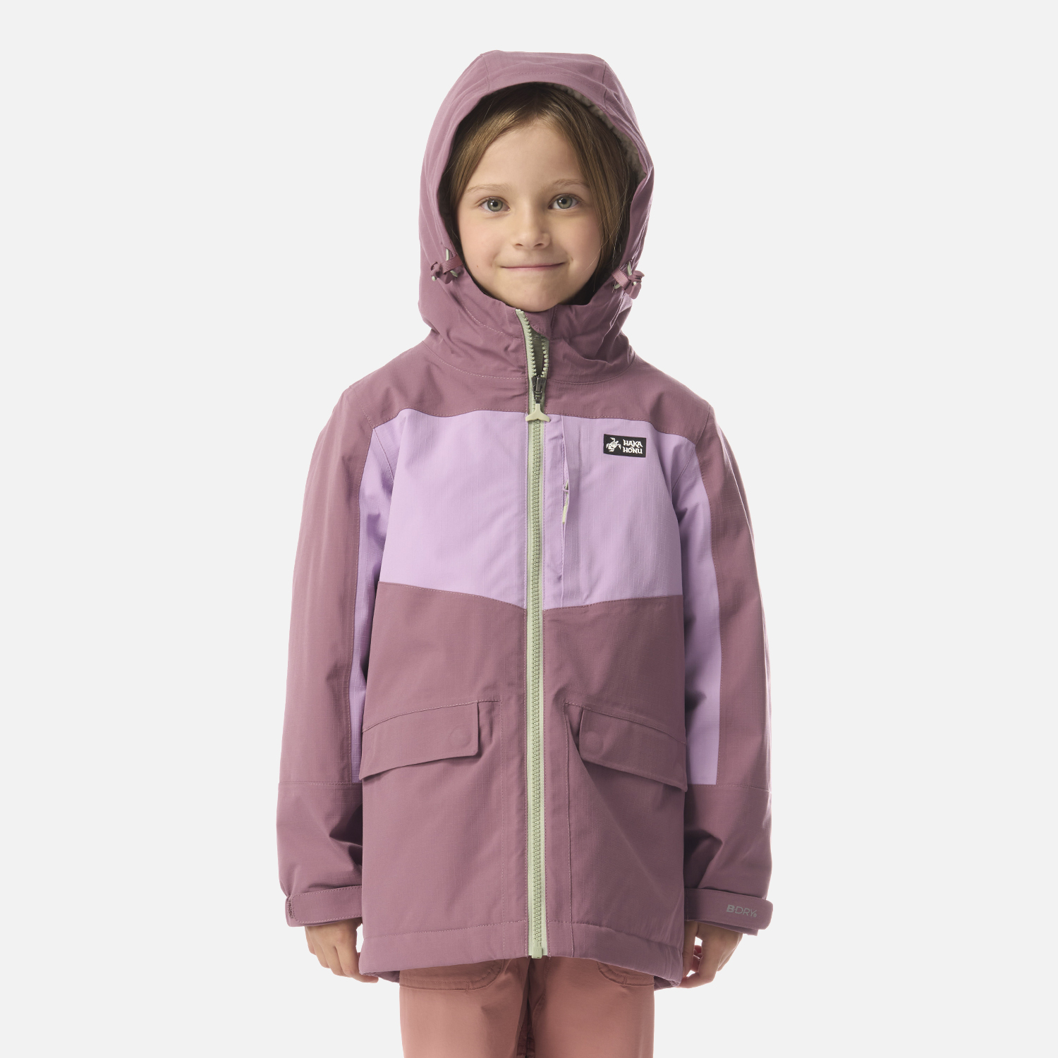 CHAQUETA NIÑA MINI DILUVIO LILA HAKA HONU I26 - 1