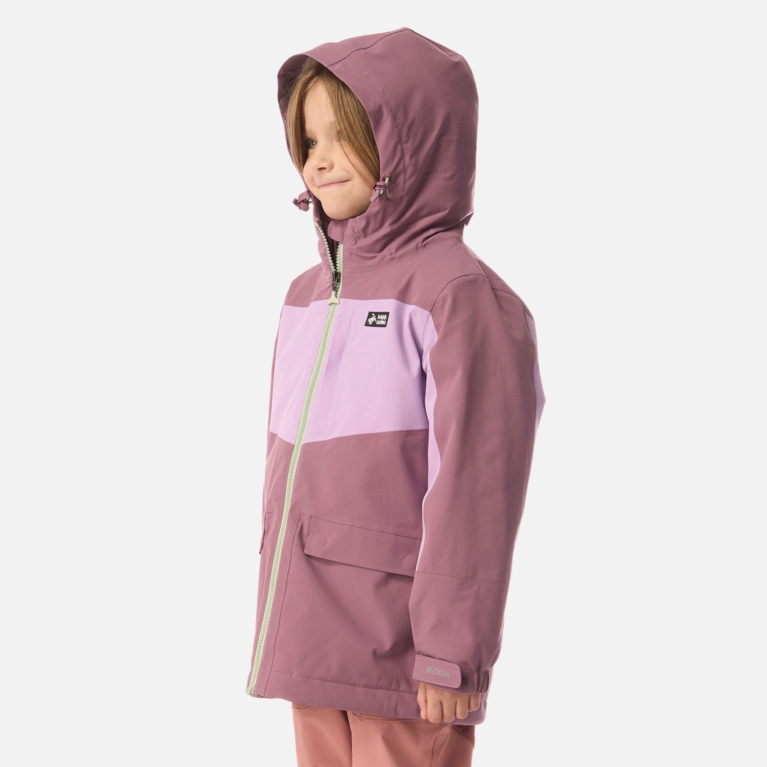 CHAQUETA NIÑA MINI DILUVIO LILA HAKA HONU I26 - 2