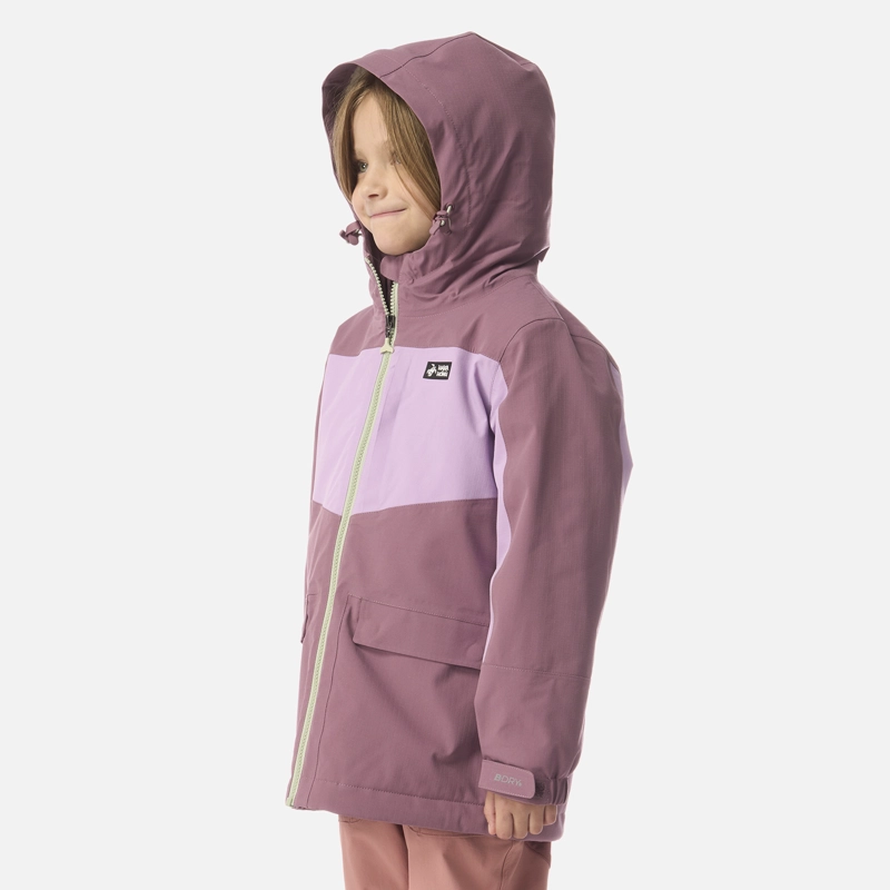CHAQUETA NIÑA MINI DILUVIO LILA HAKA HONU I26 - 2