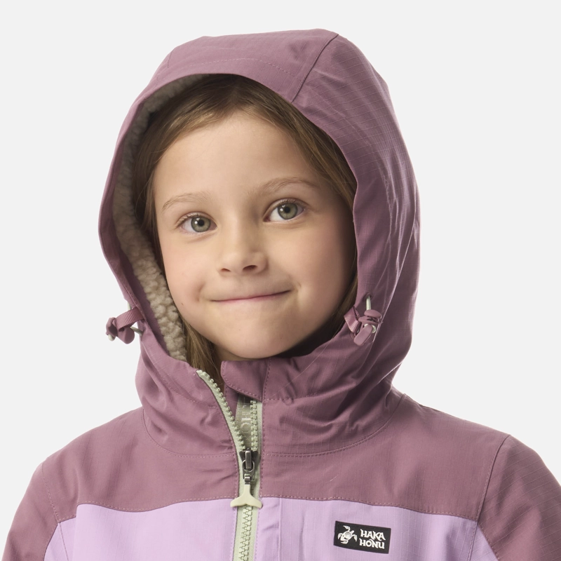 CHAQUETA NIÑA MINI DILUVIO LILA HAKA HONU I26 - 4