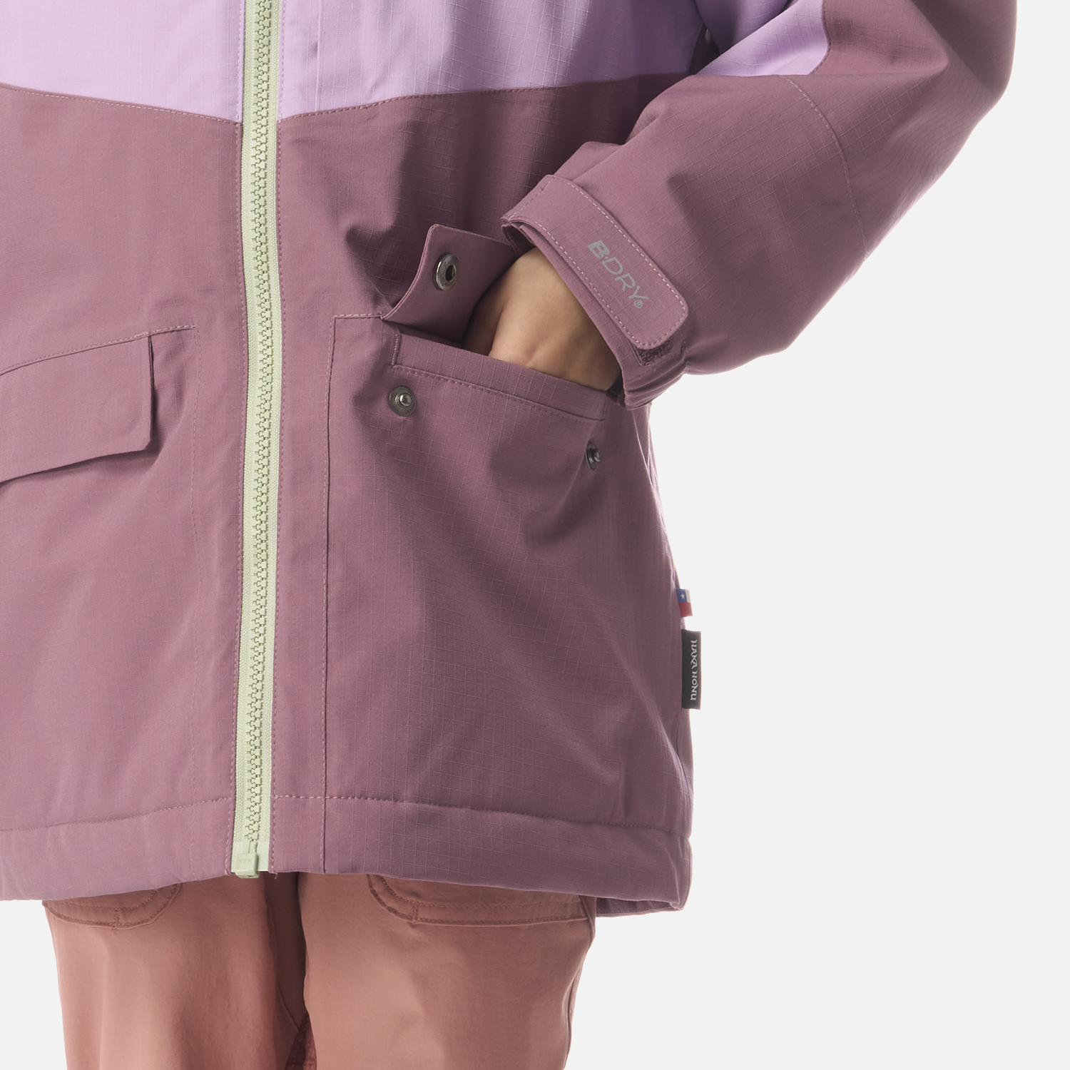 CHAQUETA NIÑA MINI DILUVIO LILA HAKA HONU I26 - 5