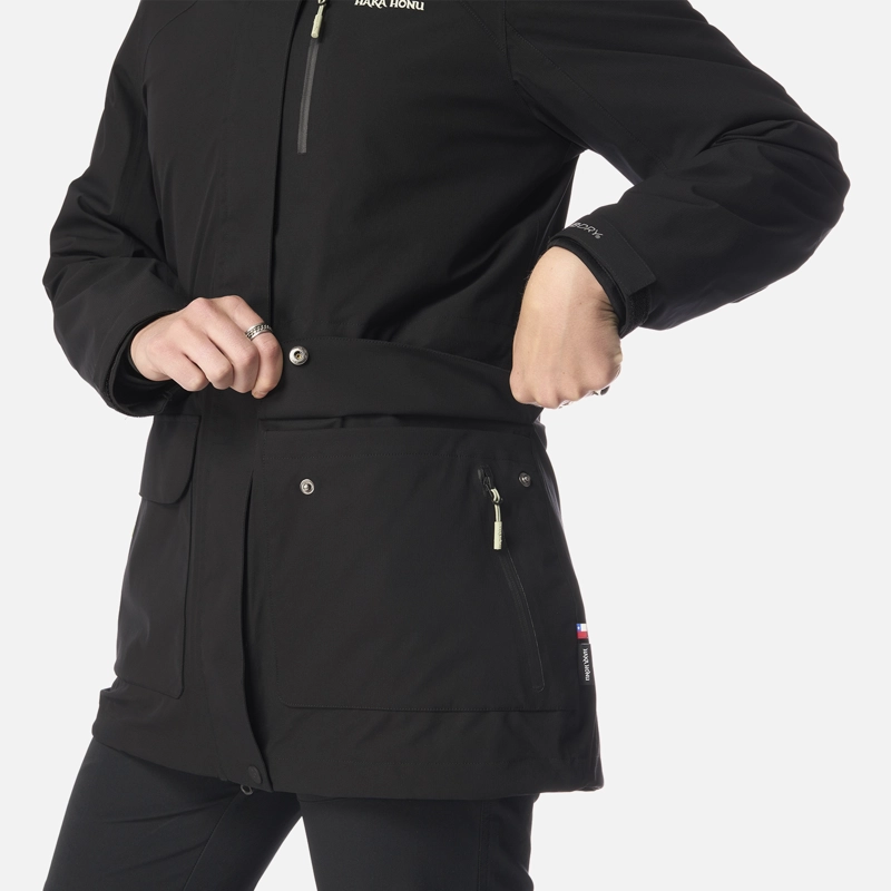 CHAQUETA MUJER PERRO GUAPO PRO NEGRO HAKA HONU - 6