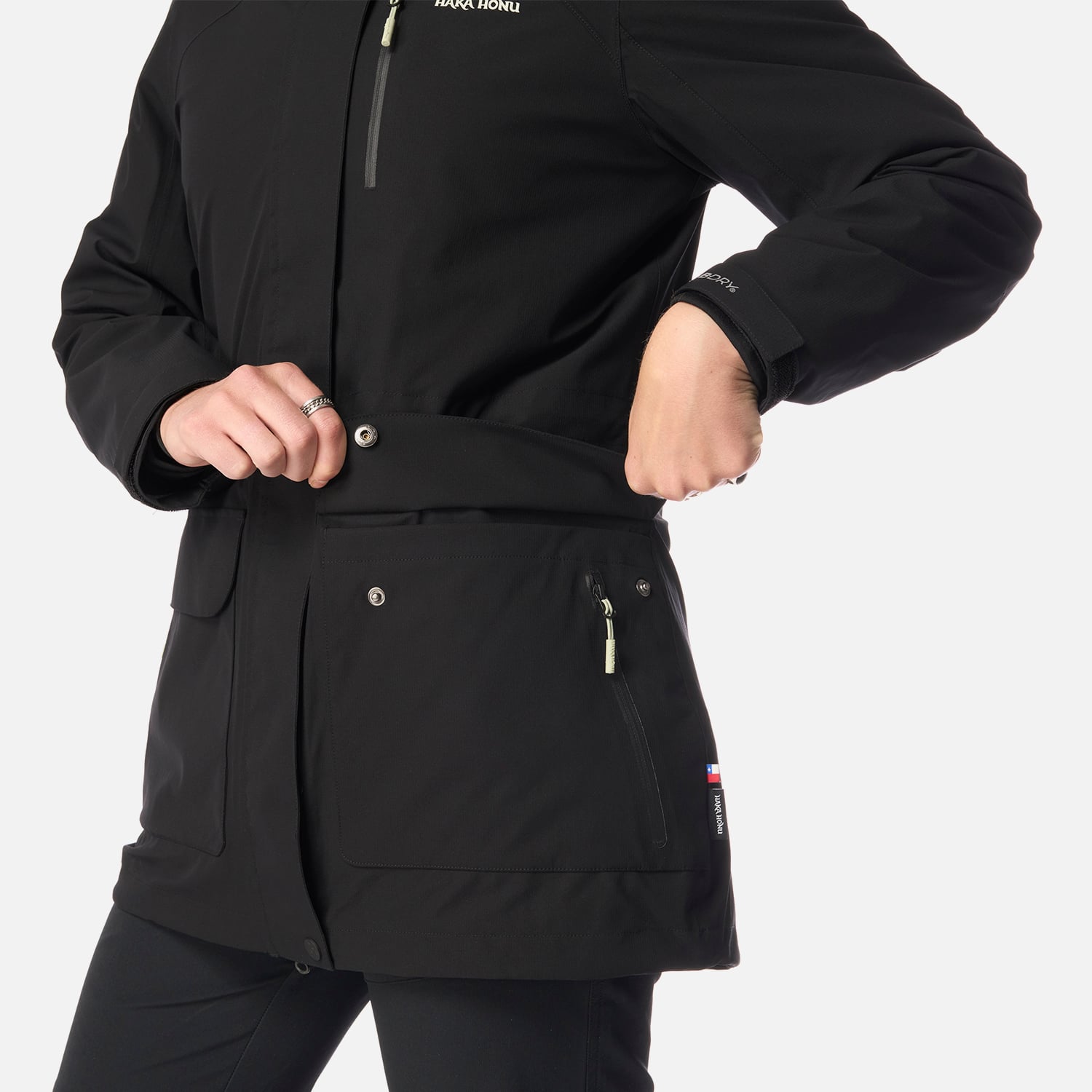 CHAQUETA MUJER PERRO GUAPO PRO NEGRO HAKA HONU - 6