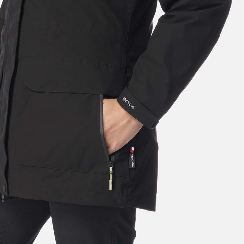 CHAQUETA MUJER PERRO GUAPO PRO NEGRO HAKA HONU - 7