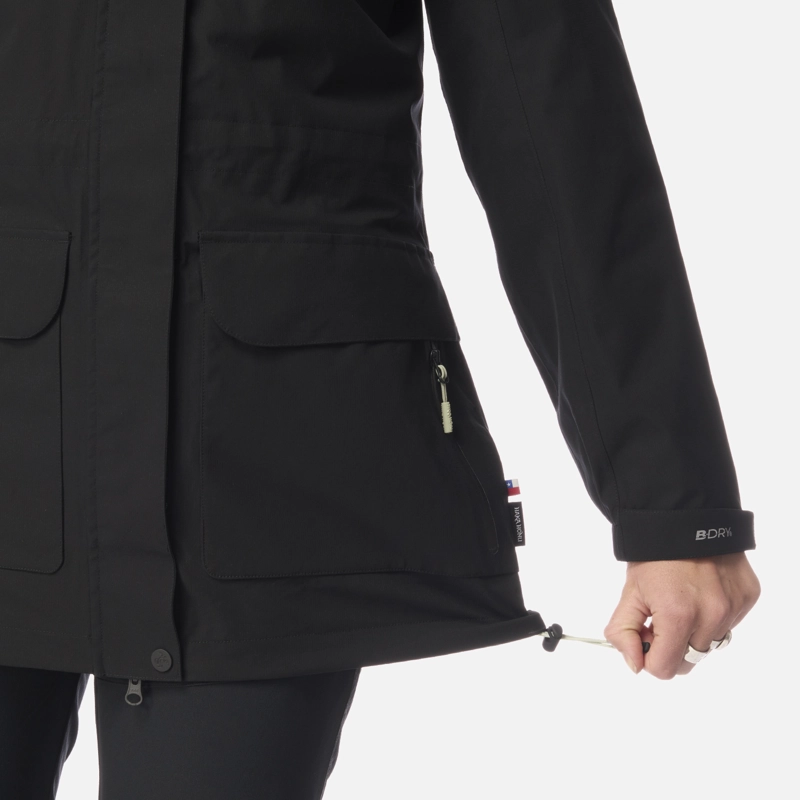 CHAQUETA MUJER PERRO GUAPO PRO NEGRO HAKA HONU - 8