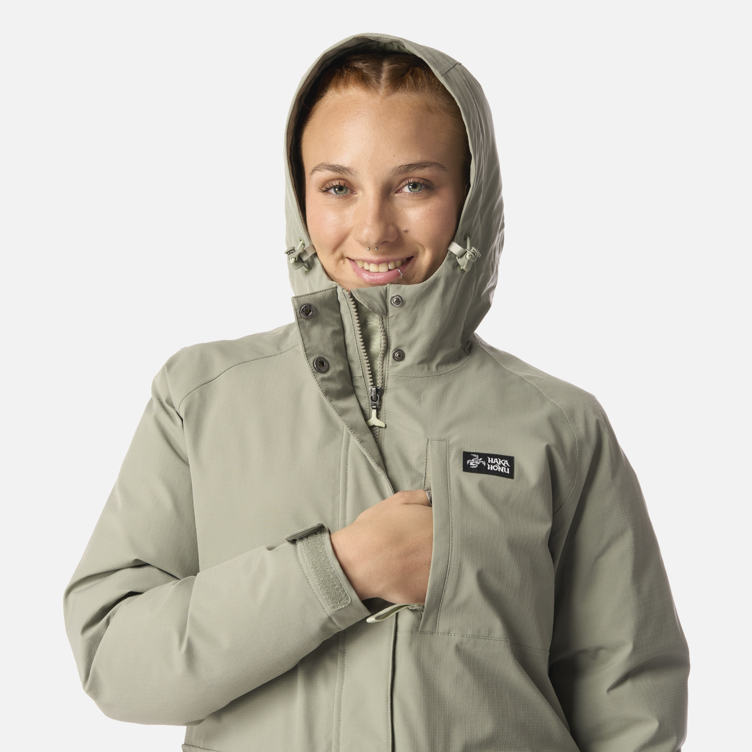 CHAQUETA MUJER DILUVIO LAUREL HAKA HONU I26 - 4