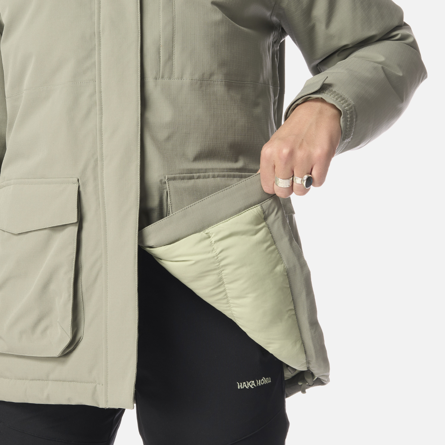 CHAQUETA MUJER DILUVIO LAUREL HAKA HONU I26 - 9