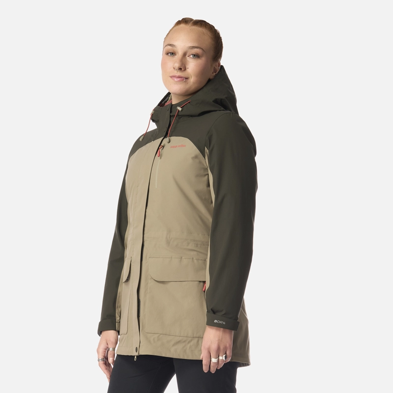 CHAQUETA MUJER PERRO GUAPO PRO VERDE OLIVA HAKA HONU - 3