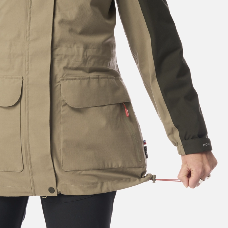 CHAQUETA MUJER PERRO GUAPO PRO VERDE OLIVA HAKA HONU - 7