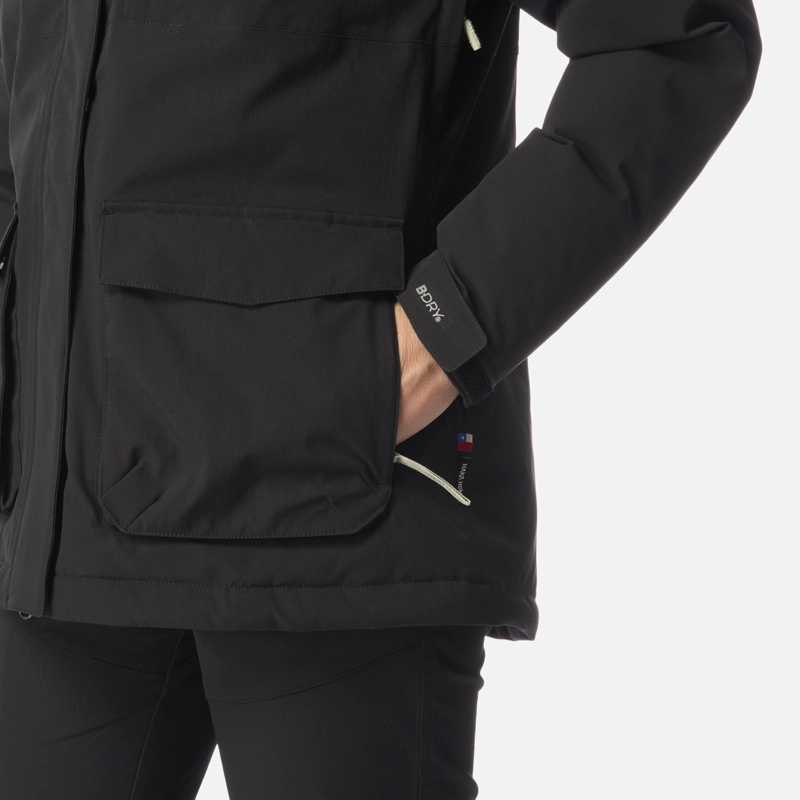 CHAQUETA MUJER DILUVIO NEGRO HAKA HONU I26 - 7