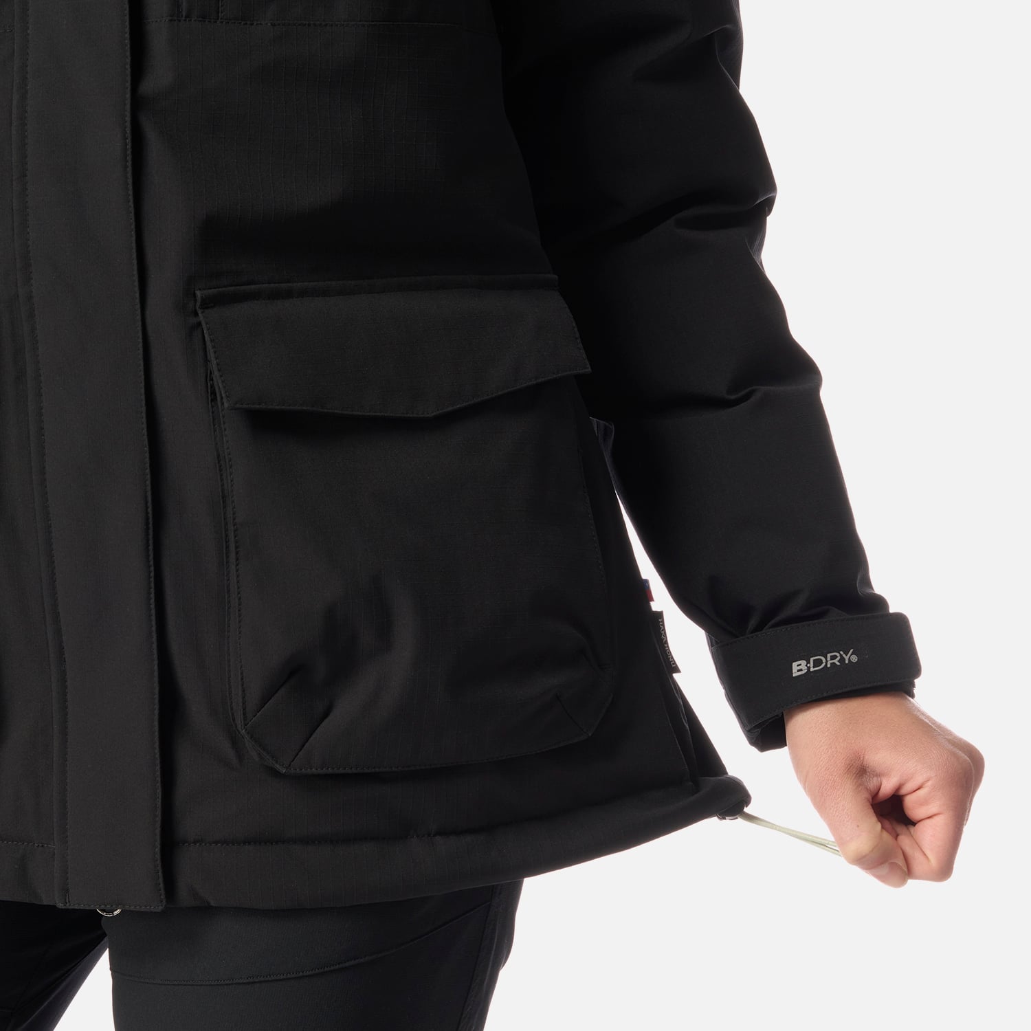CHAQUETA MUJER DILUVIO NEGRO HAKA HONU I26 - 8